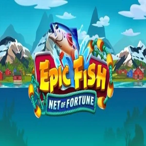 Slots logo of Epic Fish Net of Fortune from Quickspin at Astromania Casino