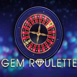 Gem Roulette slot visual from iSoftBet available on astromania.pt